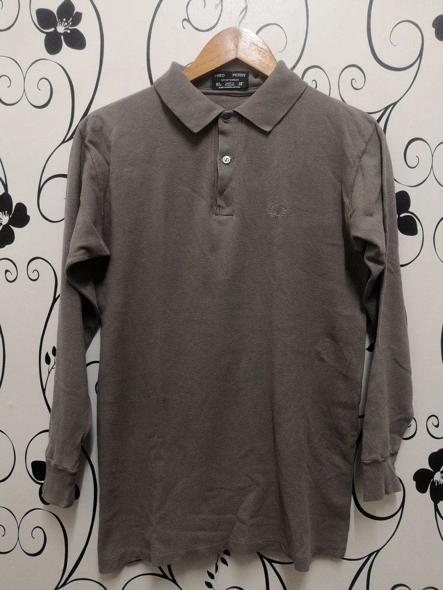 Fred Perry Vintage Fred Perry Polo Shirt Long Sleeve size S Size US S / EU 44-46 / 1 - 1 Thumbnail