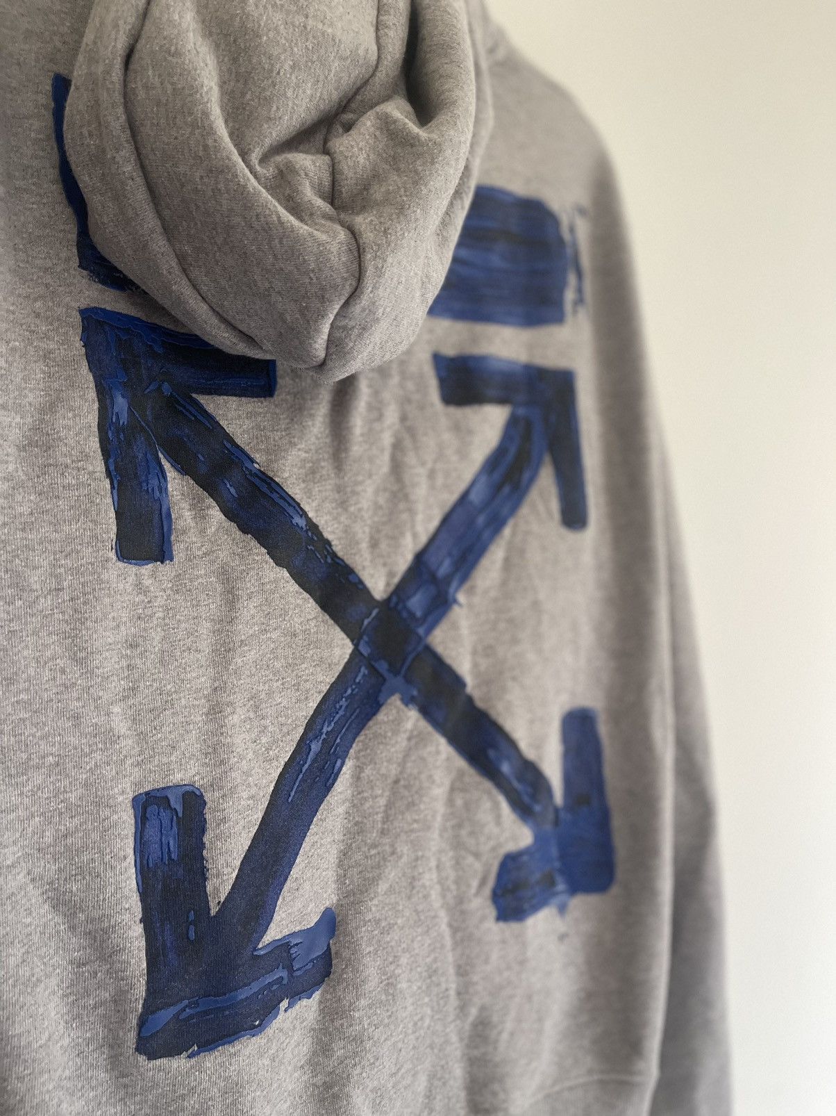 Off-White Off white ACRYLIC Arrows Hoodie Size US S / EU 44-46 / 1 - 7 Thumbnail