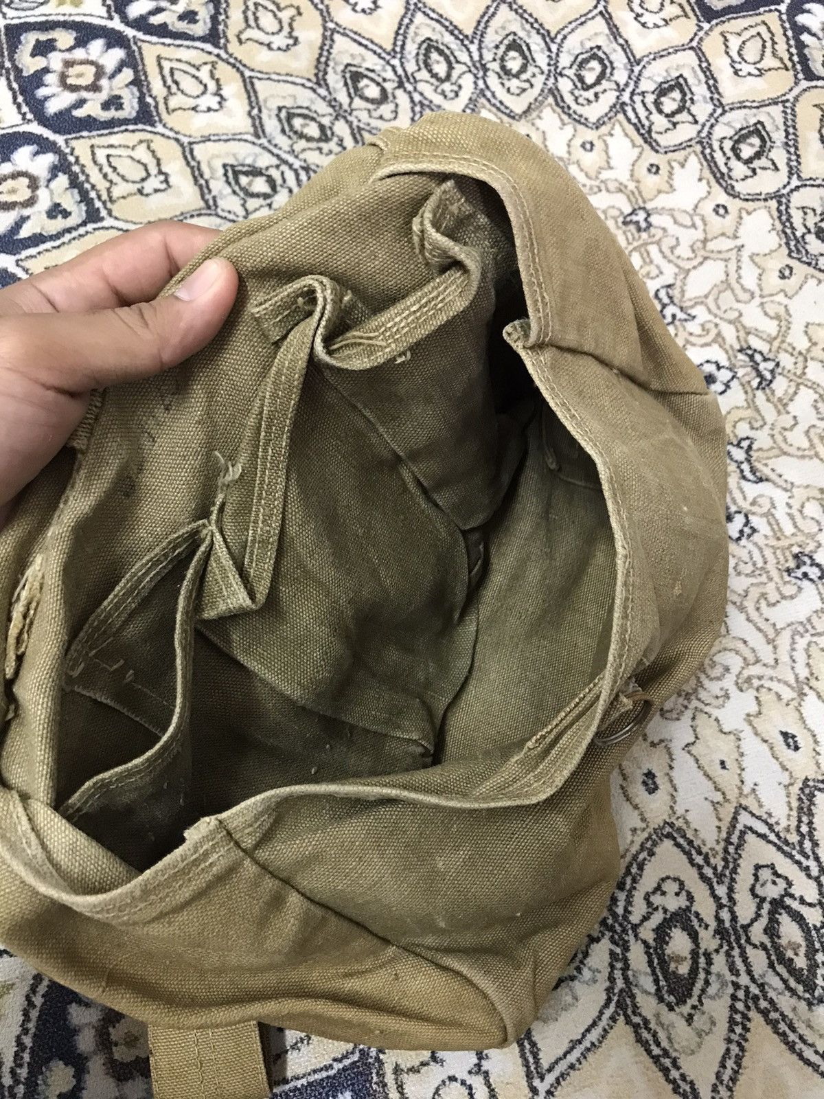 Vintage Rare❗️Vintage 60s U.S Marine Corps Sling Bags Like Kapital Size ONE SIZE - 17 Thumbnail