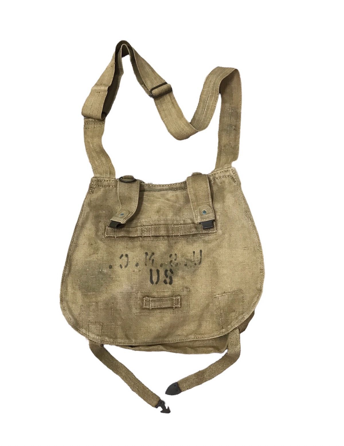 Vintage Rare❗️Vintage 60s U.S Marine Corps Sling Bags Like Kapital Size ONE SIZE - 1 Thumbnail