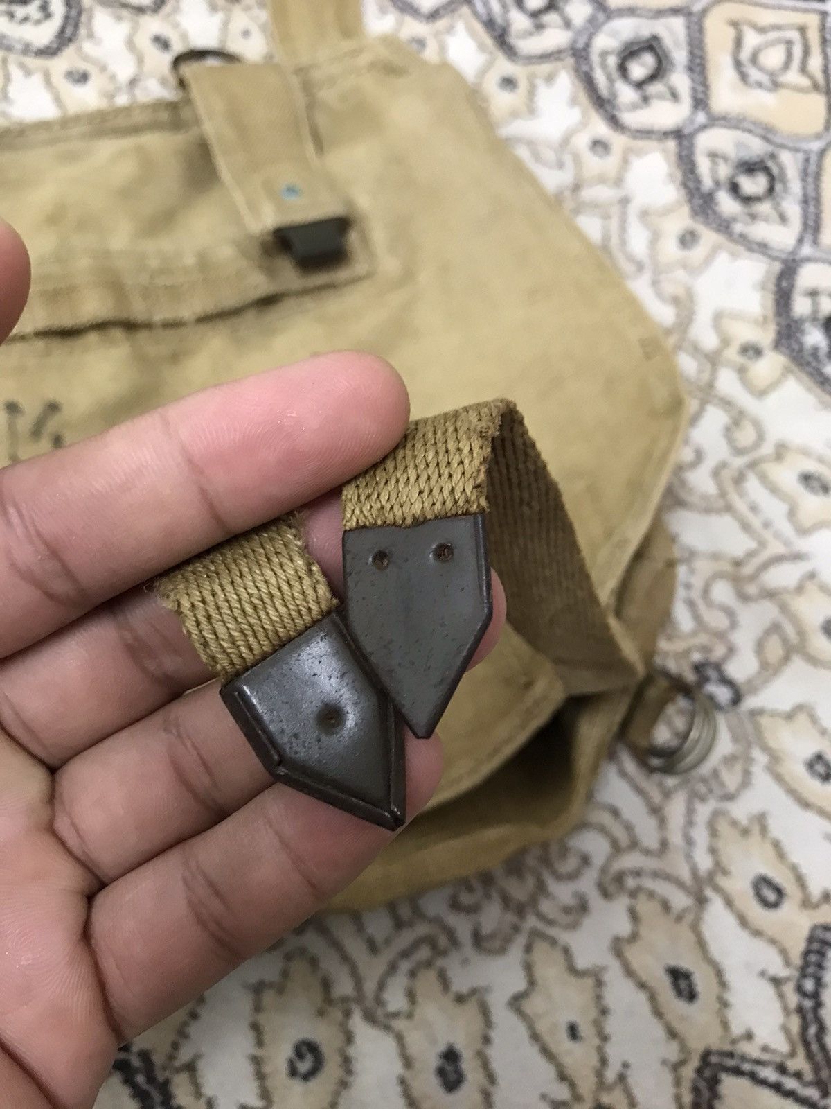 Vintage Rare❗️Vintage 60s U.S Marine Corps Sling Bags Like Kapital Size ONE SIZE - 7 Thumbnail