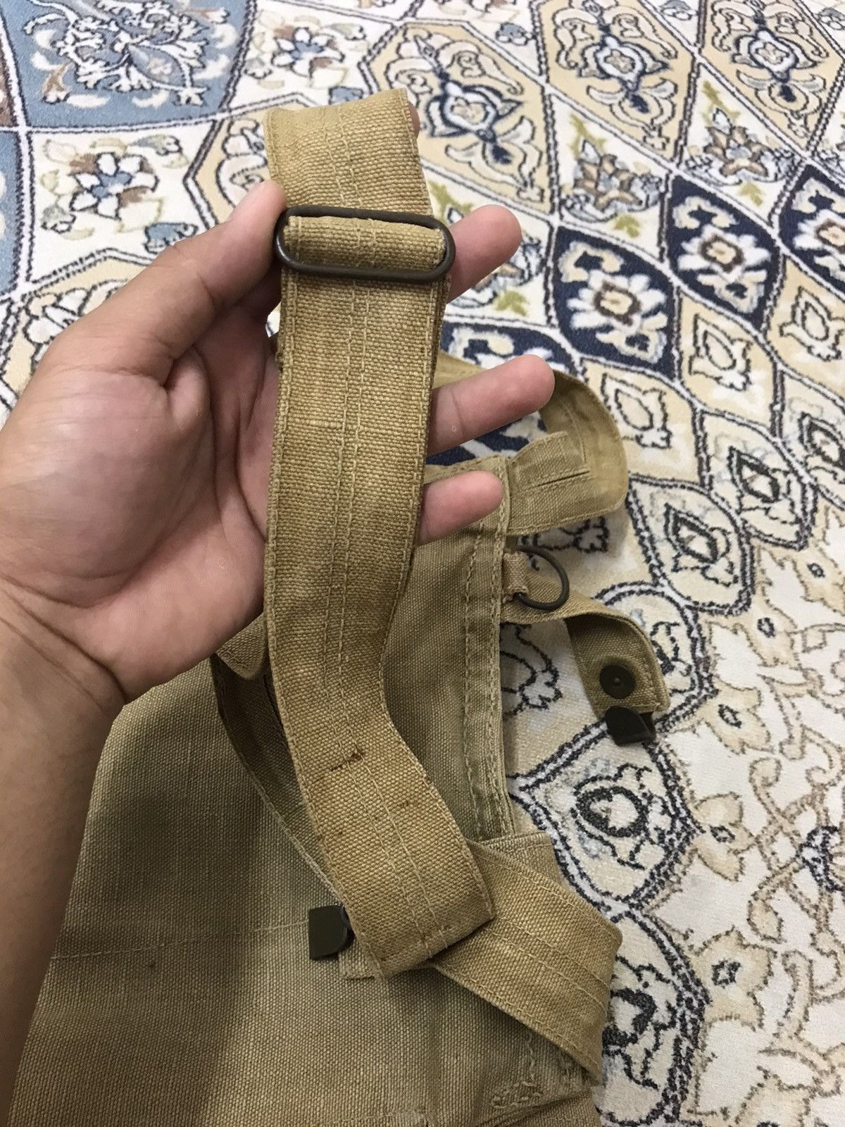 Vintage Rare❗️Vintage 60s U.S Marine Corps Sling Bags Like Kapital Size ONE SIZE - 20 Thumbnail