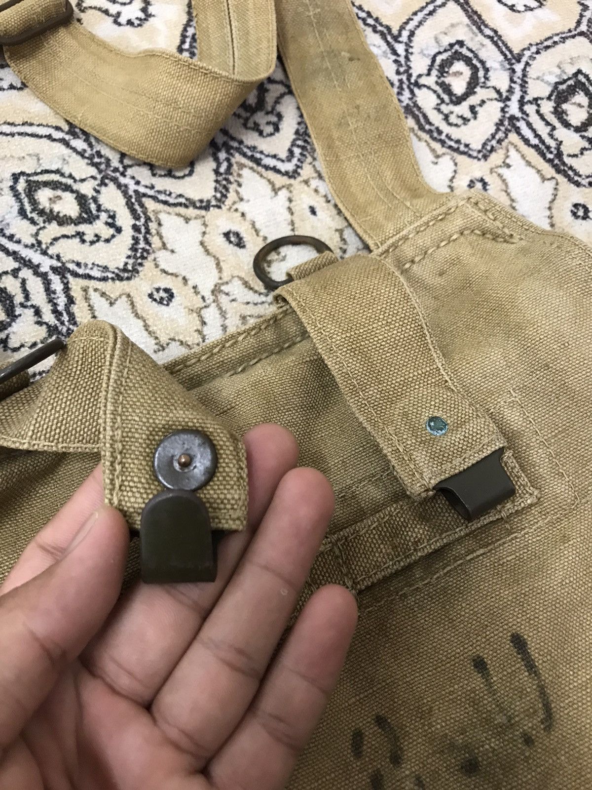 Vintage Rare❗️Vintage 60s U.S Marine Corps Sling Bags Like Kapital Size ONE SIZE - 9 Thumbnail