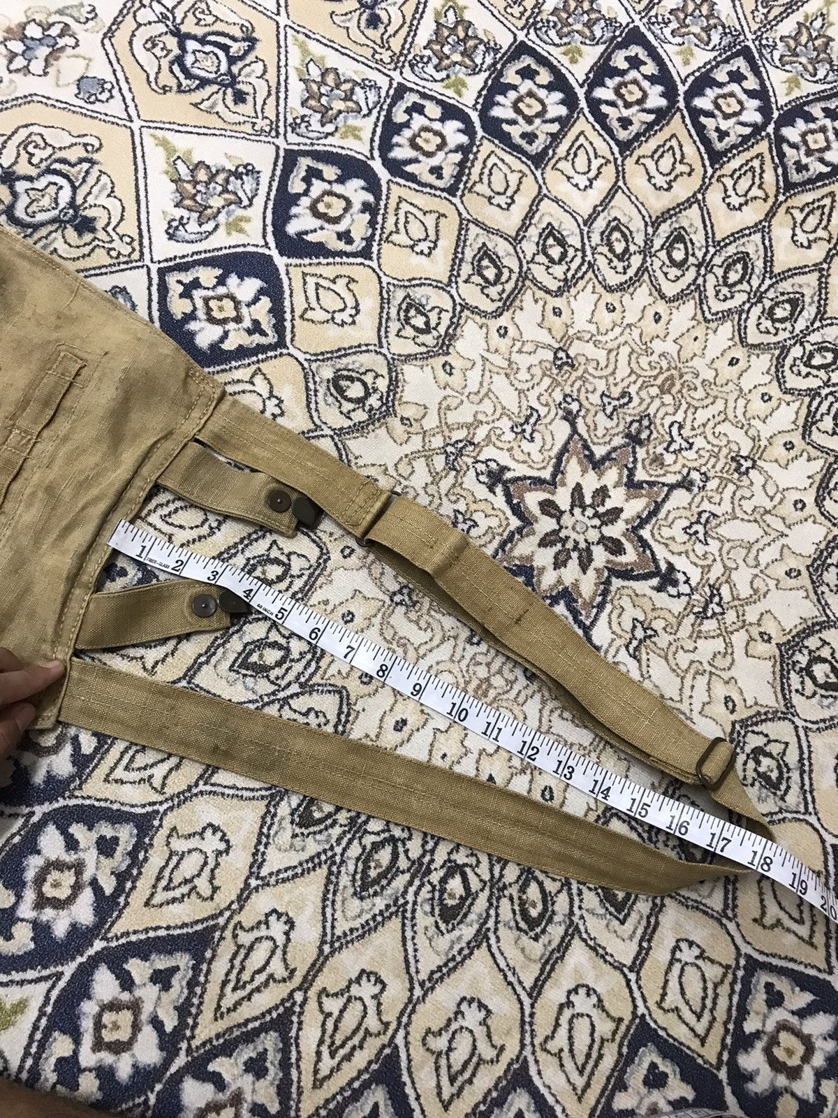 Vintage Rare❗️Vintage 60s U.S Marine Corps Sling Bags Like Kapital Size ONE SIZE - 25 Thumbnail