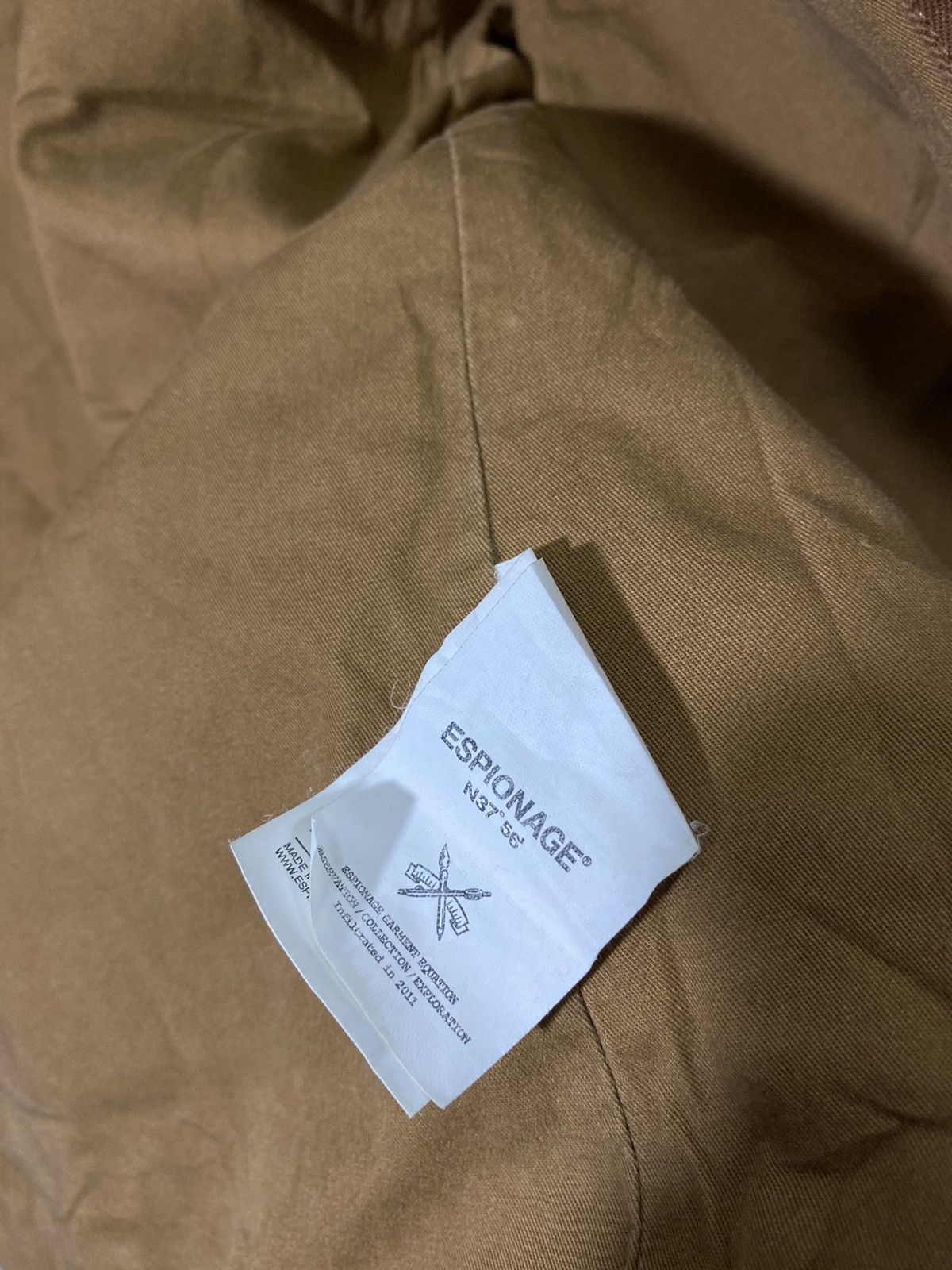 Japanese Brand espionage N37'56' workwear jacket Size US L / EU 52-54 / 3 - 6 Thumbnail