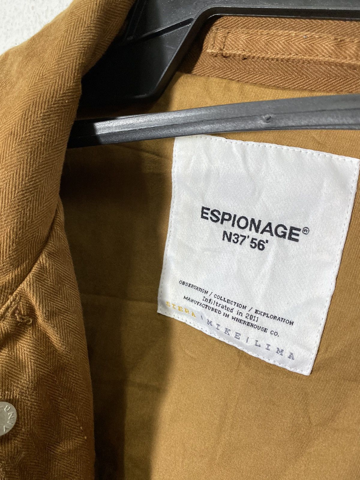 Japanese Brand espionage N37'56' workwear jacket Size US L / EU 52-54 / 3 - 5 Thumbnail