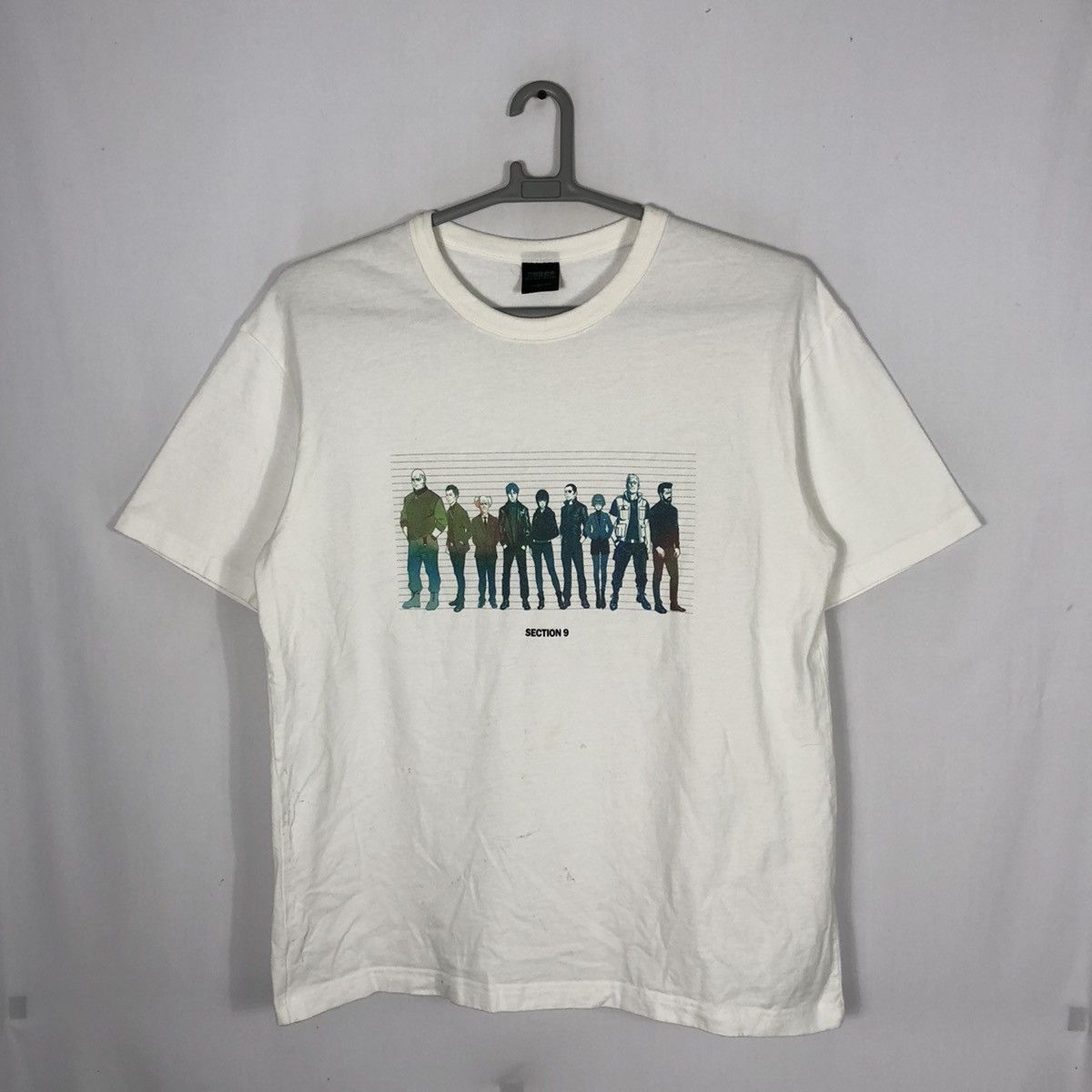 Anime × Vintage 🔥Rare🔥🇯🇵Ghost In The Shell Section 9 Promo Anime Tee Size US XL / EU 56 / 4 - 1 Thumbnail