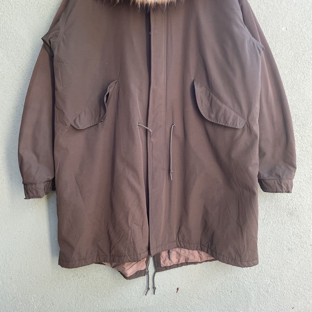 Japanese Brand Back Number Faded Japanese Zipper Ups Hooded Jacket Size US XXL / EU 58 / 5 - 4 Thumbnail