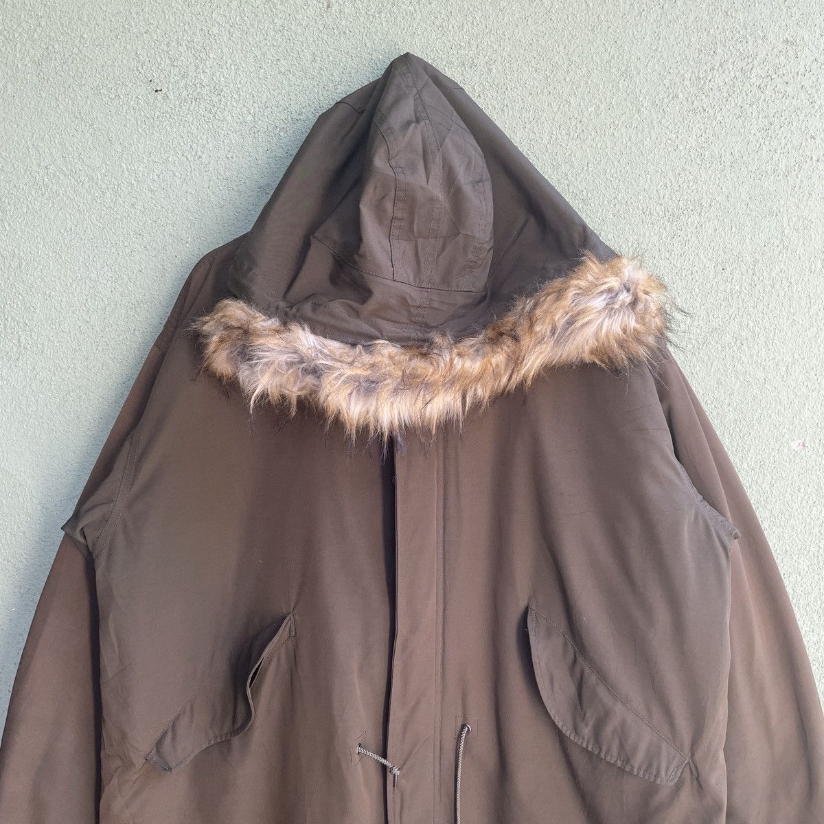Japanese Brand Back Number Faded Japanese Zipper Ups Hooded Jacket Size US XXL / EU 58 / 5 - 3 Thumbnail