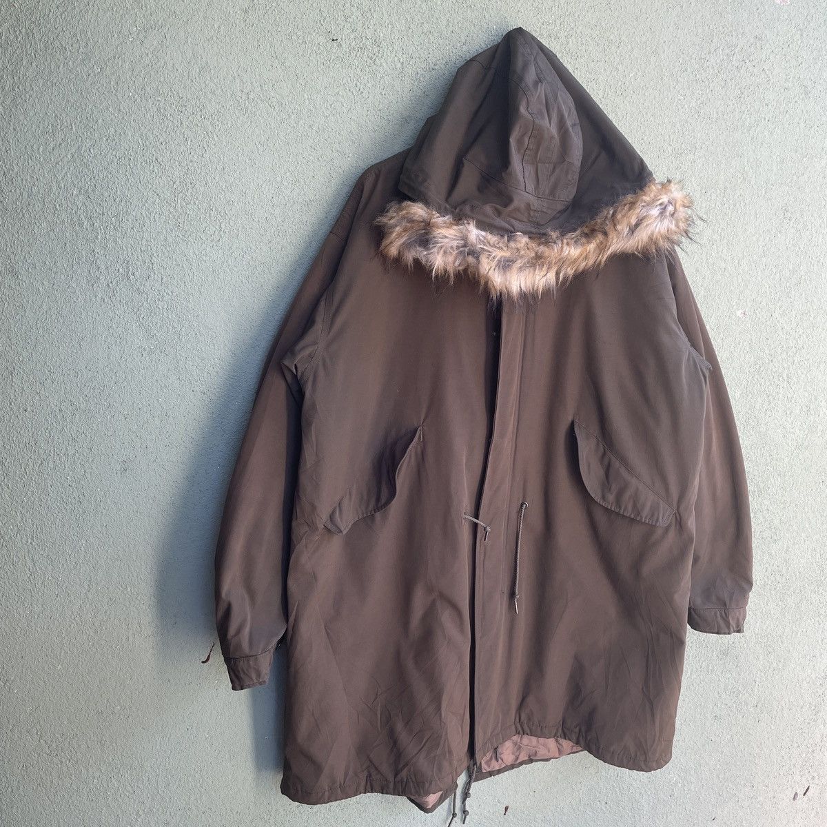 Japanese Brand Back Number Faded Japanese Zipper Ups Hooded Jacket Size US XXL / EU 58 / 5 - 2 Thumbnail