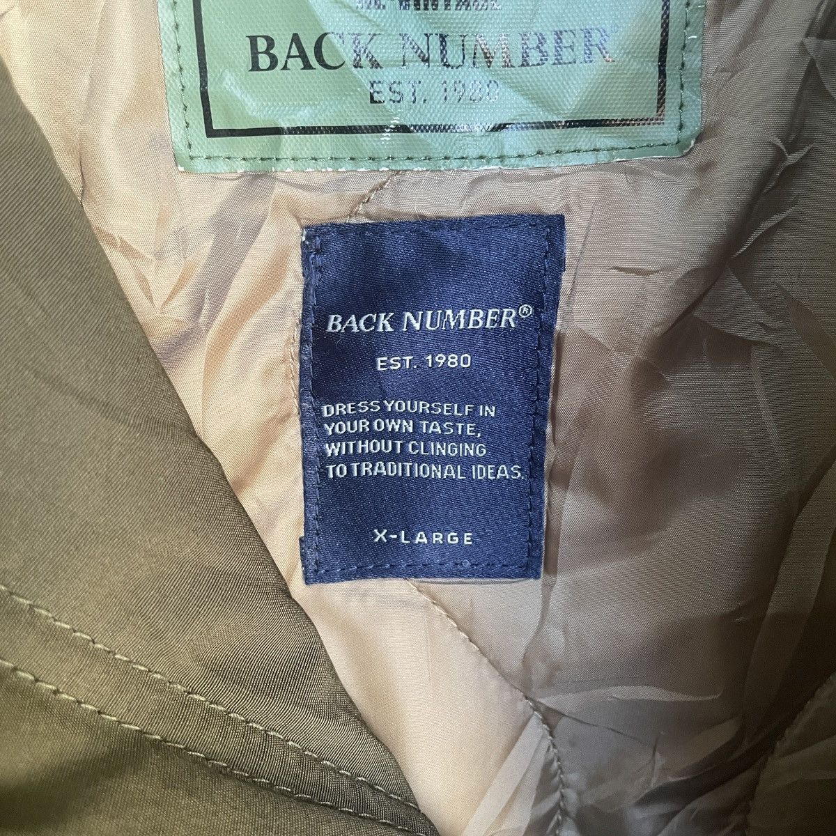 Japanese Brand Back Number Faded Japanese Zipper Ups Hooded Jacket Size US XXL / EU 58 / 5 - 6 Thumbnail