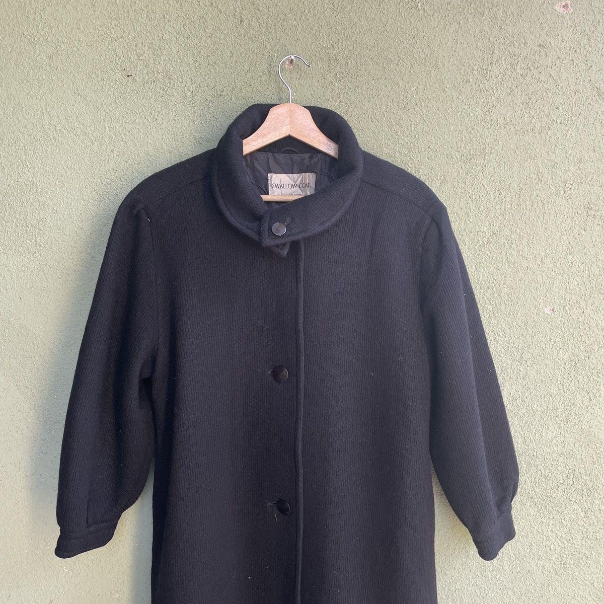 Japanese Brand Vintage Swallow Coat Black Japanese Brand Long Jacket Size US L / EU 52-54 / 3 - 2 Thumbnail