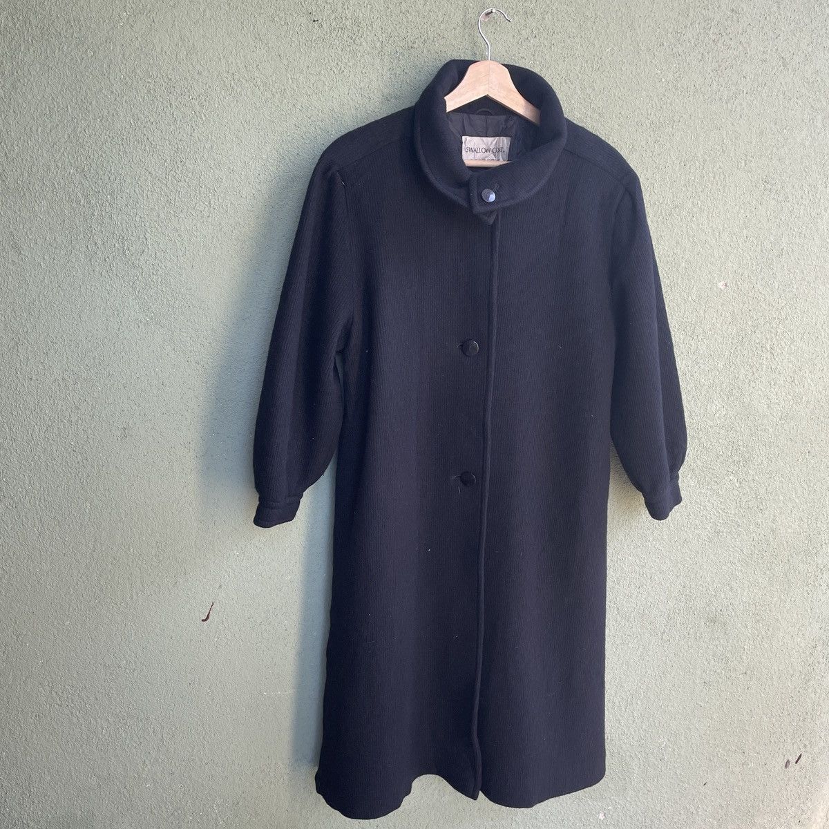 Japanese Brand Vintage Swallow Coat Black Japanese Brand Long Jacket Size US L / EU 52-54 / 3 - 4 Thumbnail