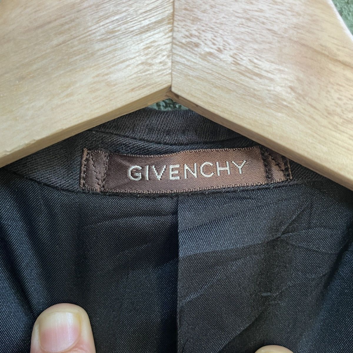 Givenchy Vintage Givenchy Black Blazer Coat Jacket Size M Size US M / EU 48-50 / 2 - 6 Thumbnail