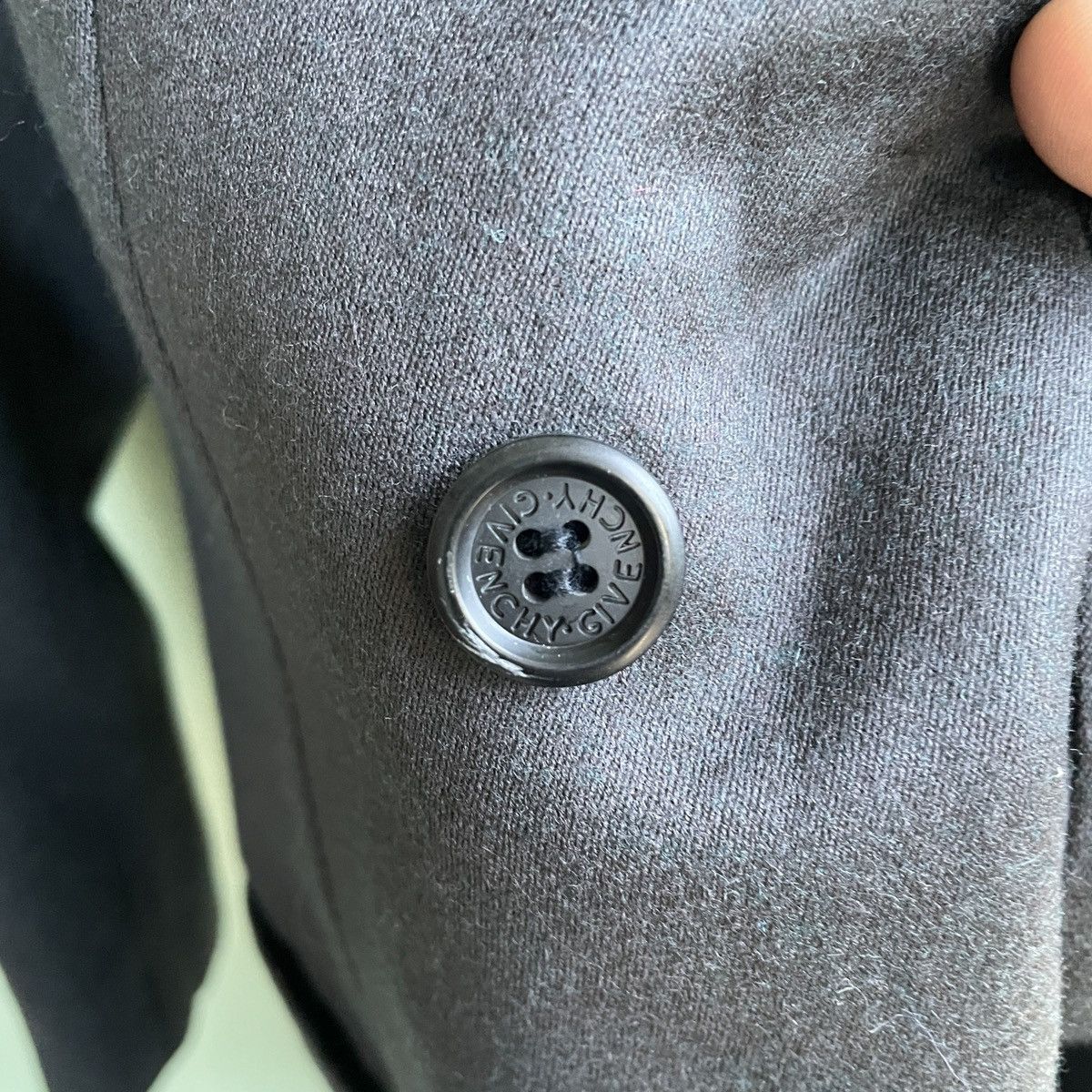 Givenchy Vintage Givenchy Black Blazer Coat Jacket Size M Size US M / EU 48-50 / 2 - 5 Thumbnail