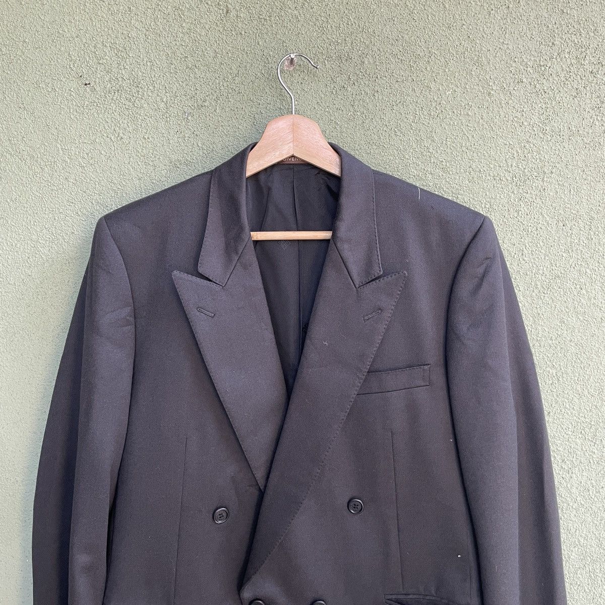 Givenchy Vintage Givenchy Black Blazer Coat Jacket Size M Size US M / EU 48-50 / 2 - 3 Thumbnail
