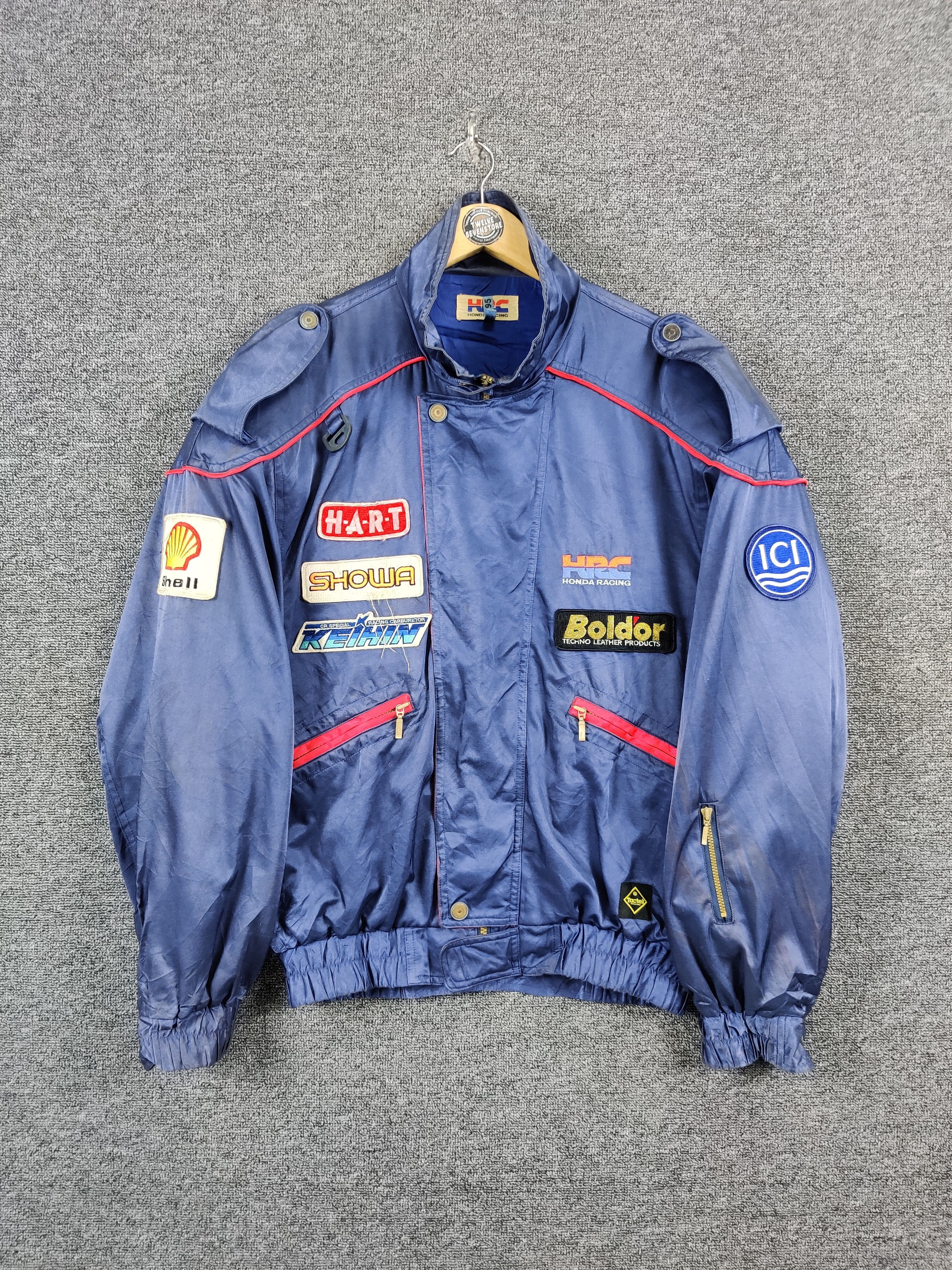 Honda Vintage Honda Racing Team Motorcycle Jacket Size US XXL / EU 58 / 5 - 1 Thumbnail