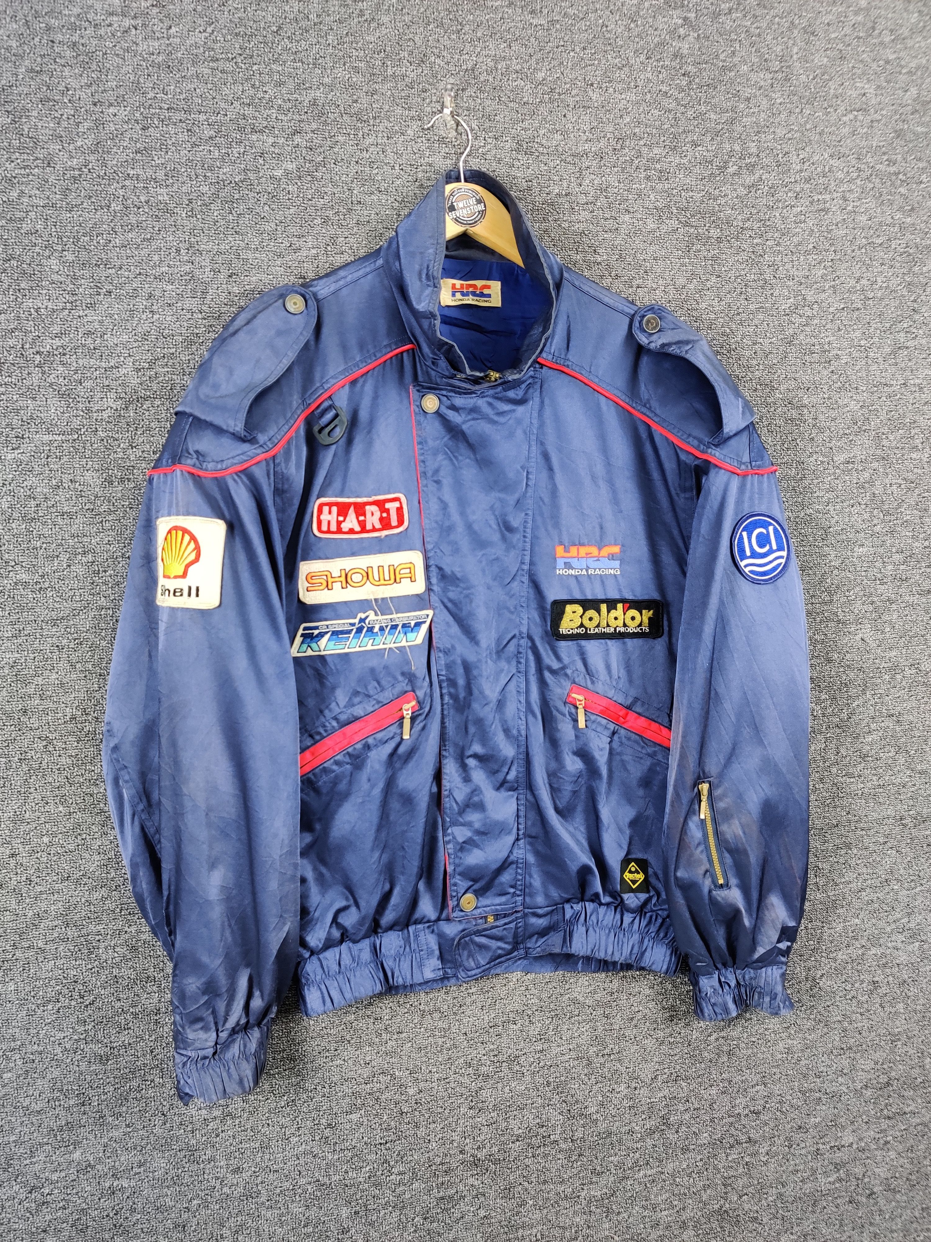 Honda Vintage Honda Racing Team Motorcycle Jacket Size US XXL / EU 58 / 5 - 13 Thumbnail