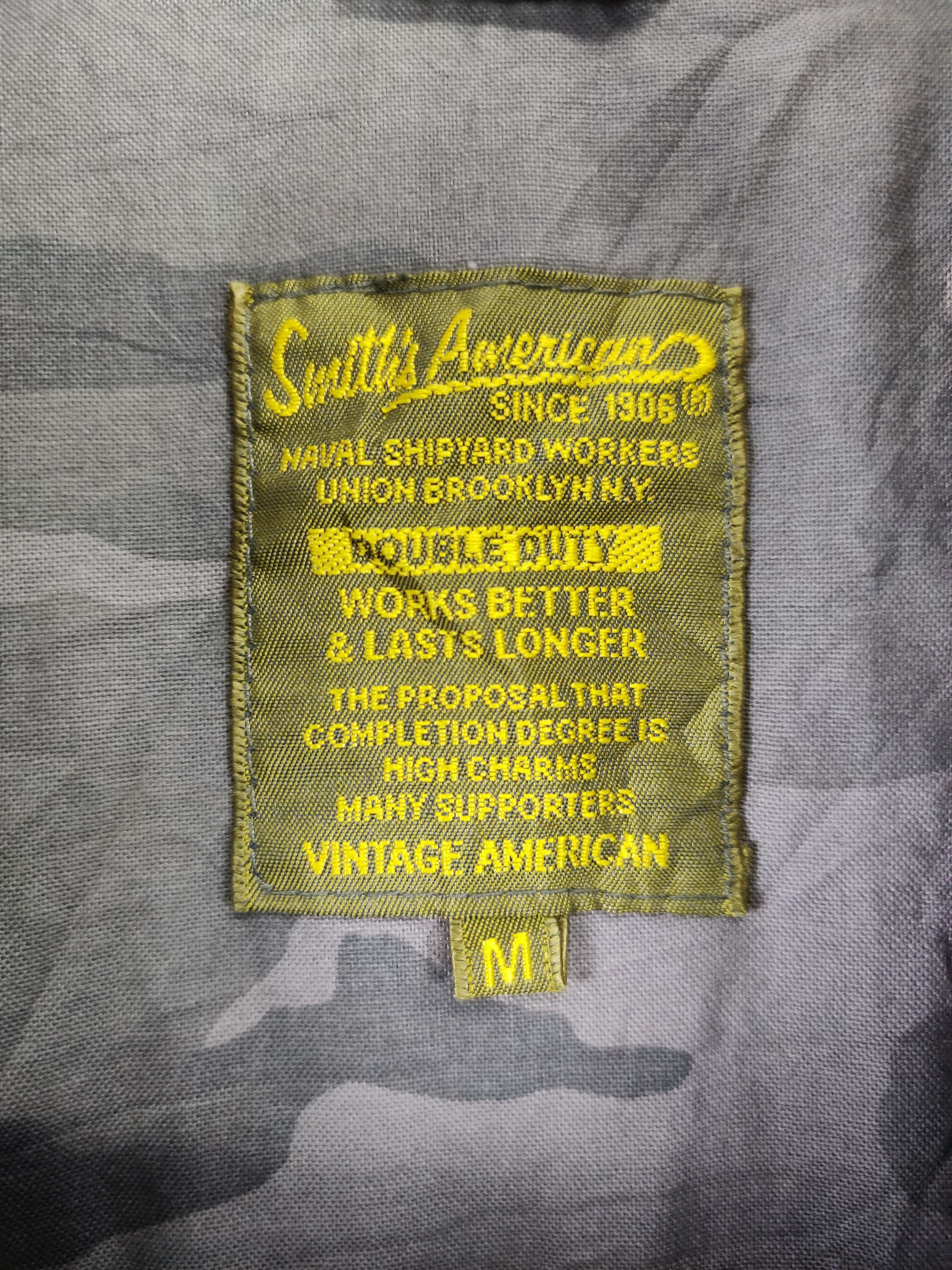 Smith's American Vintage 90's Smith's American Military Jacket Size US M / EU 48-50 / 2 - 9 Thumbnail