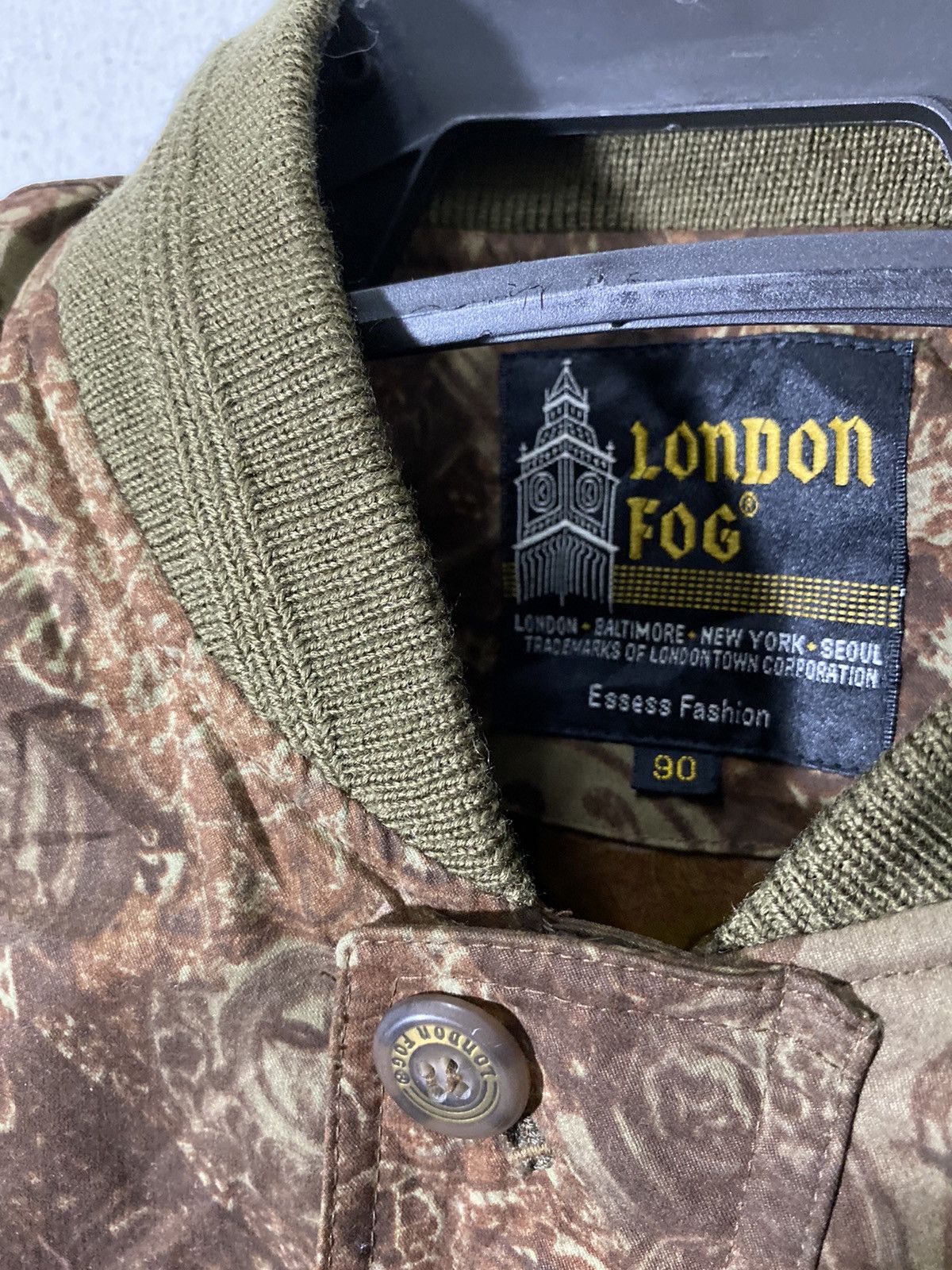 Japanese Brand × London Fog × Vintage london fog full printed jacket Size US XXL / EU 58 / 5 - 4 Thumbnail