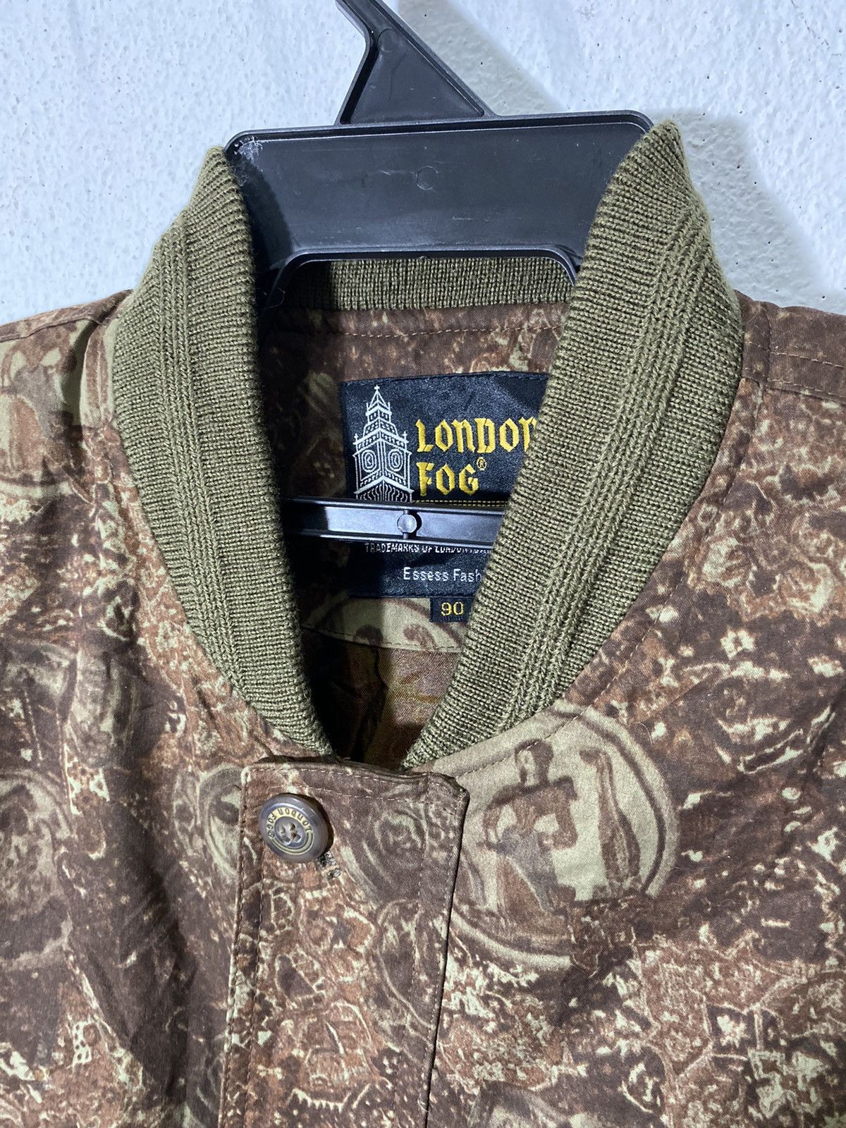 Japanese Brand × London Fog × Vintage london fog full printed jacket Size US XXL / EU 58 / 5 - 5 Thumbnail