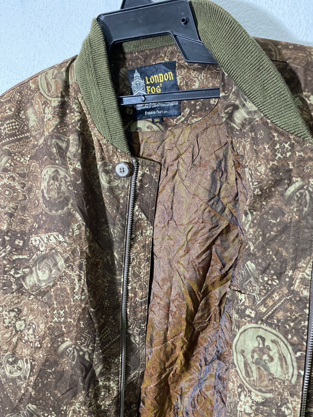 Japanese Brand × London Fog × Vintage london fog full printed jacket Size US XXL / EU 58 / 5 - 12 Thumbnail