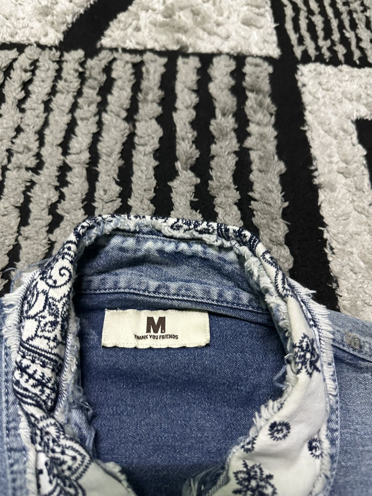 Japanese Brand Western denim shirts Size US M / EU 48-50 / 2 - 2 Thumbnail
