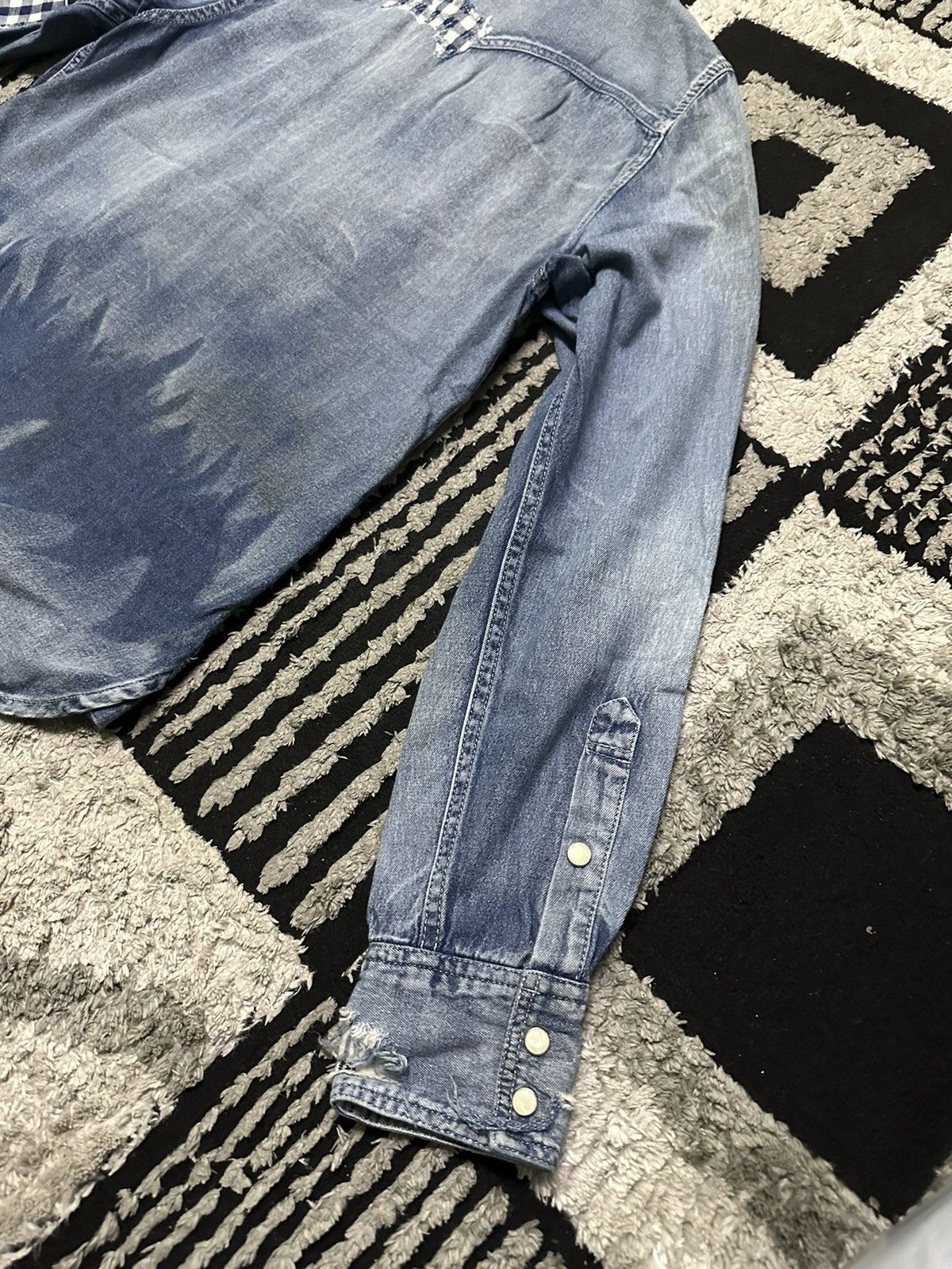 Japanese Brand Western denim shirts Size US M / EU 48-50 / 2 - 7 Thumbnail
