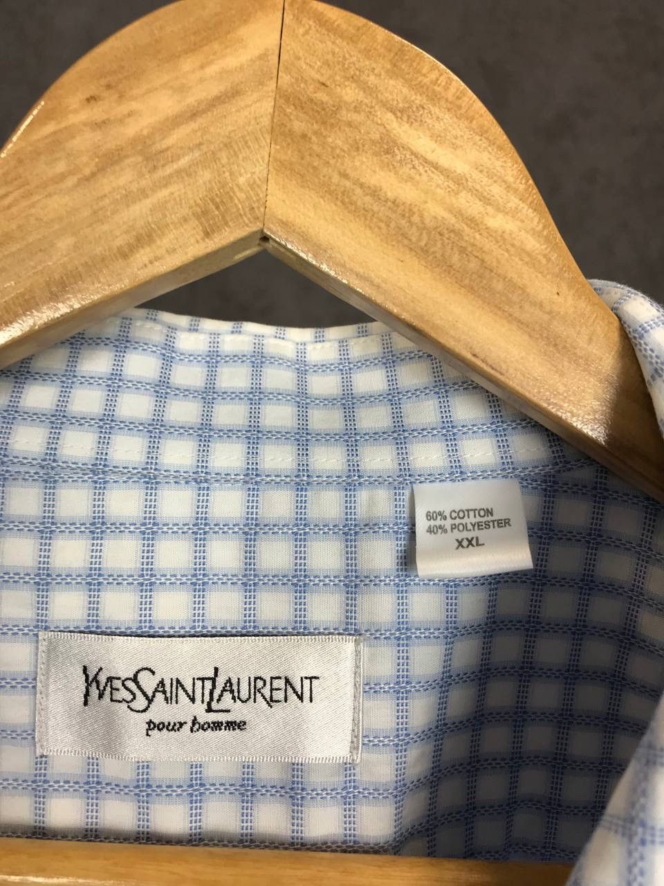 Yves Saint Laurent YSL Yves Saint Laurent luxury streetwear vintage shirt Size US XXL / EU 58 / 5 - 3 Thumbnail