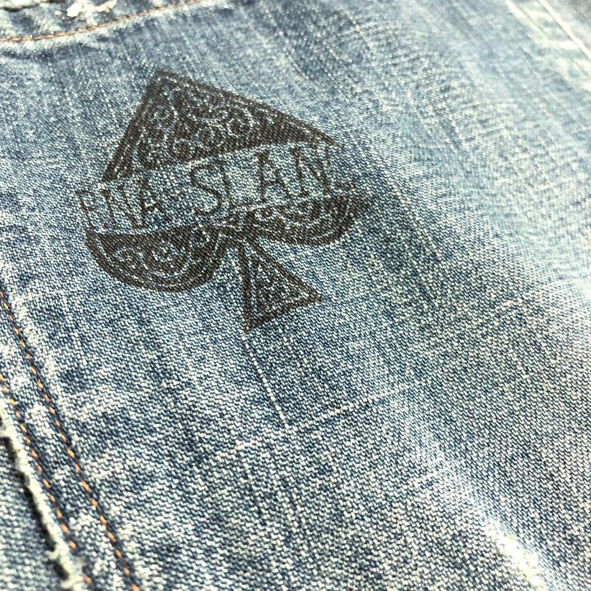 Japanese Brand RNA Japan Patchwork/Shashiko Distressed Denim Size US 30 / EU 46 - 13 Thumbnail