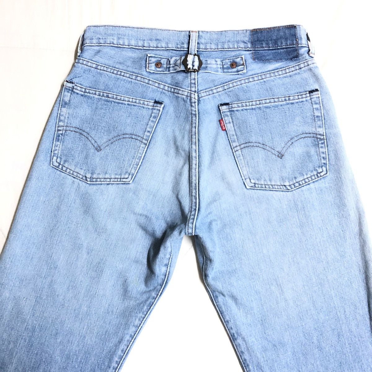 Levi's × Vintage Vintage Levi’s Buckleback Capital e Non Selvedge Size US 30 / EU 46 - 14 Thumbnail