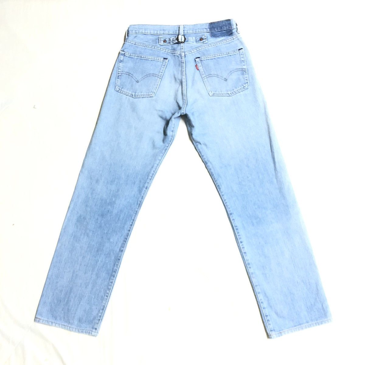 Levi's × Vintage Vintage Levi’s Buckleback Capital e Non Selvedge Size US 30 / EU 46 - 15 Thumbnail