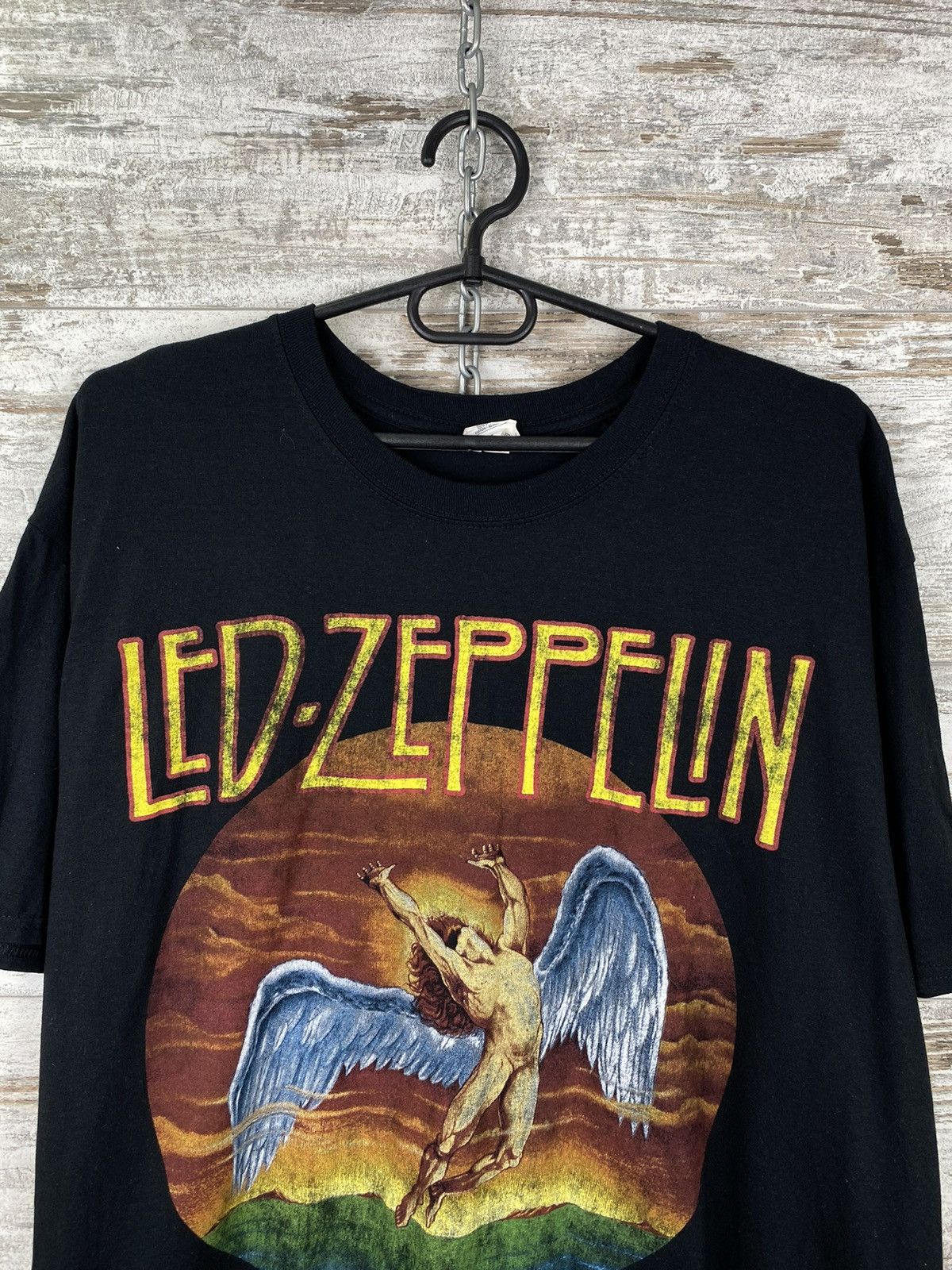 Band Tees Mens Vintage Led Zeppelin T Shirt rock band tee Size US XL / EU 56 / 4 - 2 Thumbnail