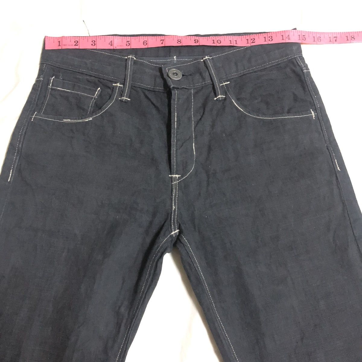 Levi's Made & Crafted × Levi's Vintage Clothing Levi’s 508 Black Tab Denim Size US 29 - 5 Thumbnail