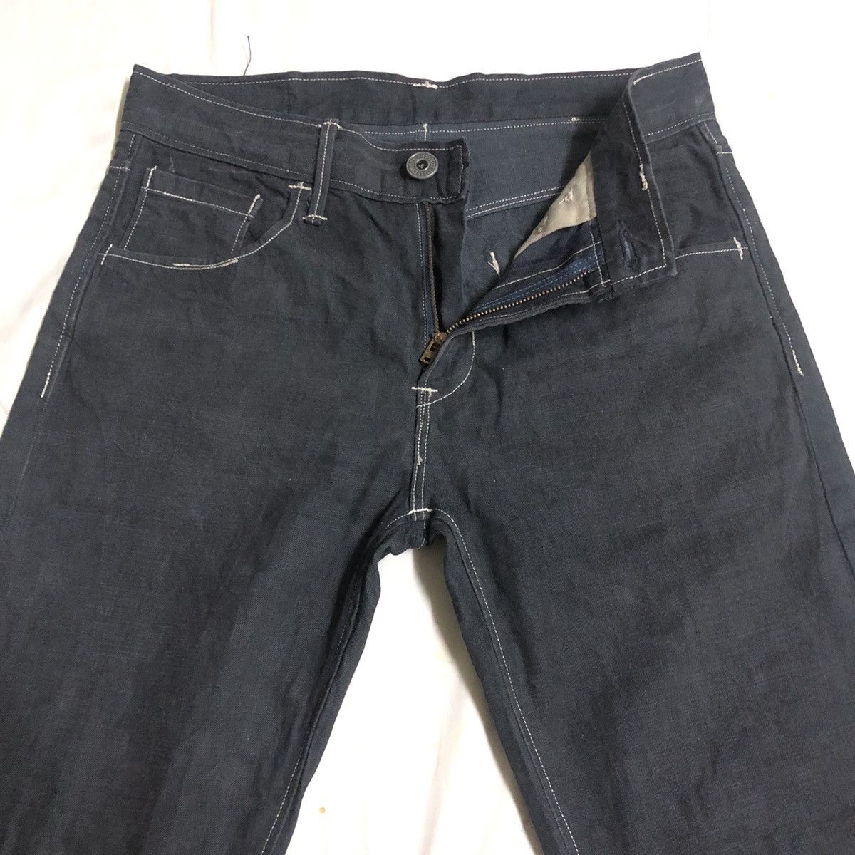 Levi's Made & Crafted × Levi's Vintage Clothing Levi’s 508 Black Tab Denim Size US 29 - 4 Thumbnail