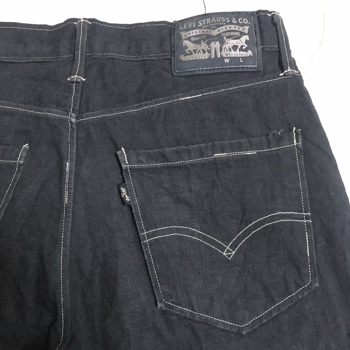 Levi's Made & Crafted × Levi's Vintage Clothing Levi’s 508 Black Tab Denim Size US 29 - 13 Thumbnail