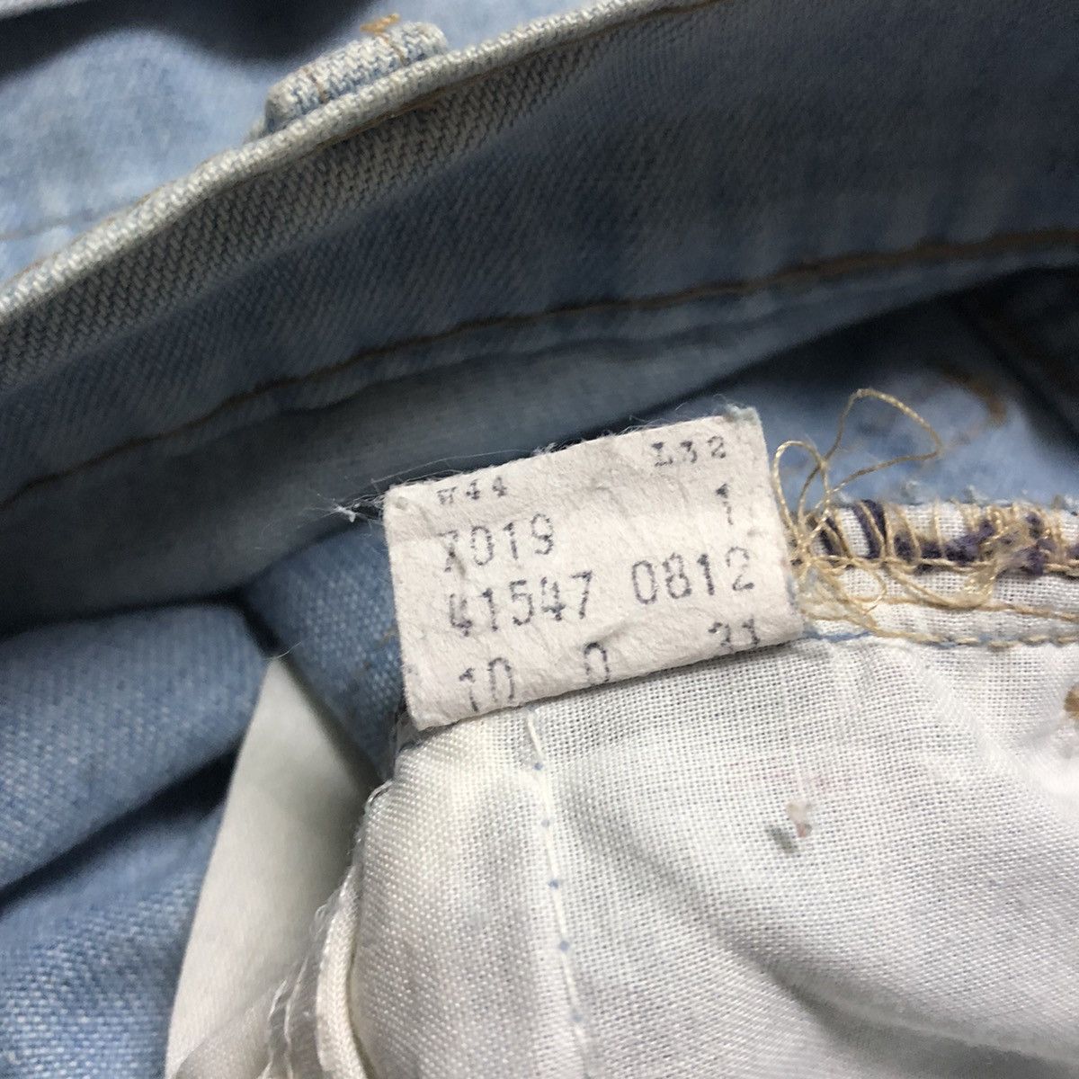 Levi's Vintage Levi’s Orange Tab Denim Size US 42 / EU 58 - 3 Thumbnail