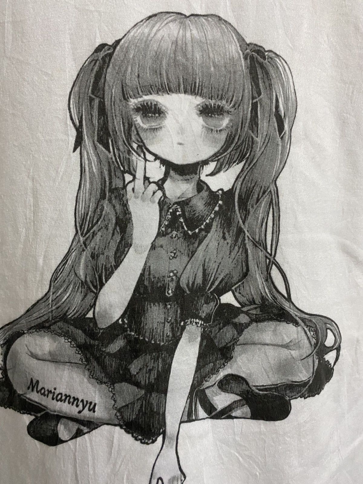 Anime Mariannyu Anime Manga Gothic Girl Waifu Size US L / EU 52-54 / 3 - 2 Thumbnail