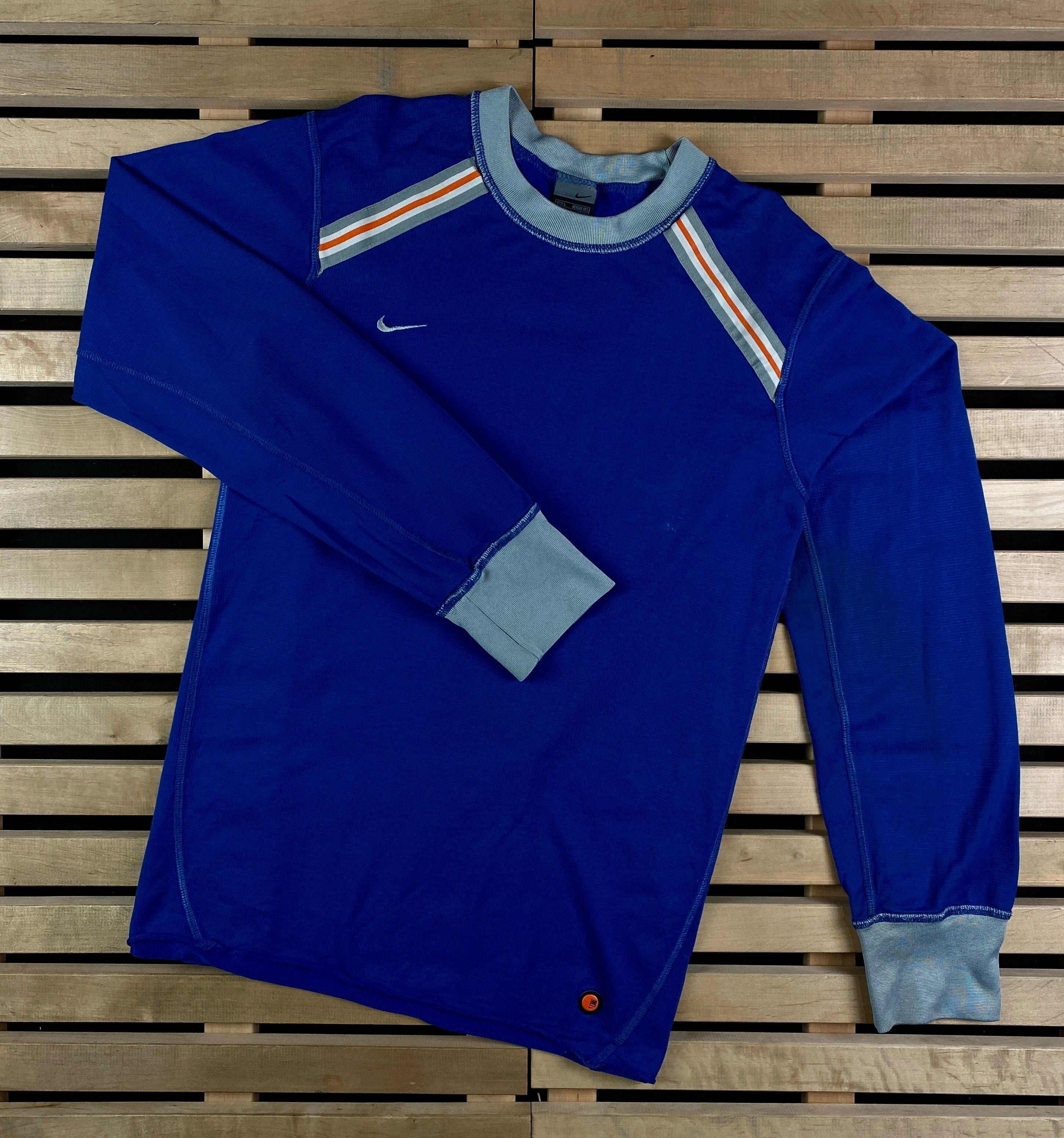 Nike × Vintage Mens Sweatshirt Long Sleeve Nike Vintage Size L Size US L / EU 52-54 / 3 - 1 Thumbnail