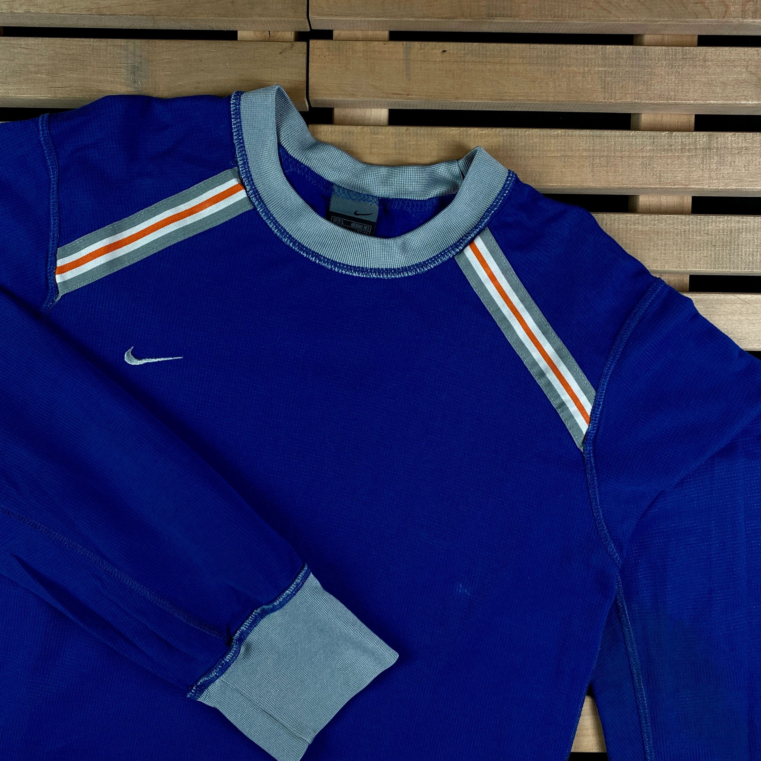 Nike × Vintage Mens Sweatshirt Long Sleeve Nike Vintage Size L Size US L / EU 52-54 / 3 - 2 Thumbnail