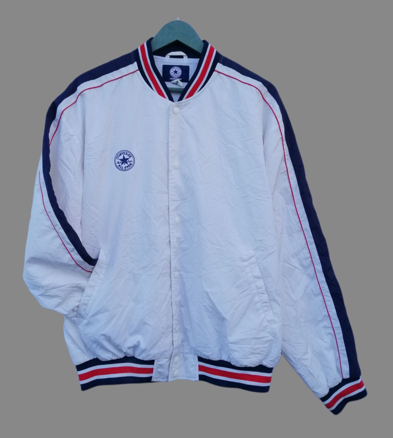 Converse Vintage CONVERSE ALL STAR Varsity Jacket Size US M / EU 48-50 / 2 - 2 Thumbnail