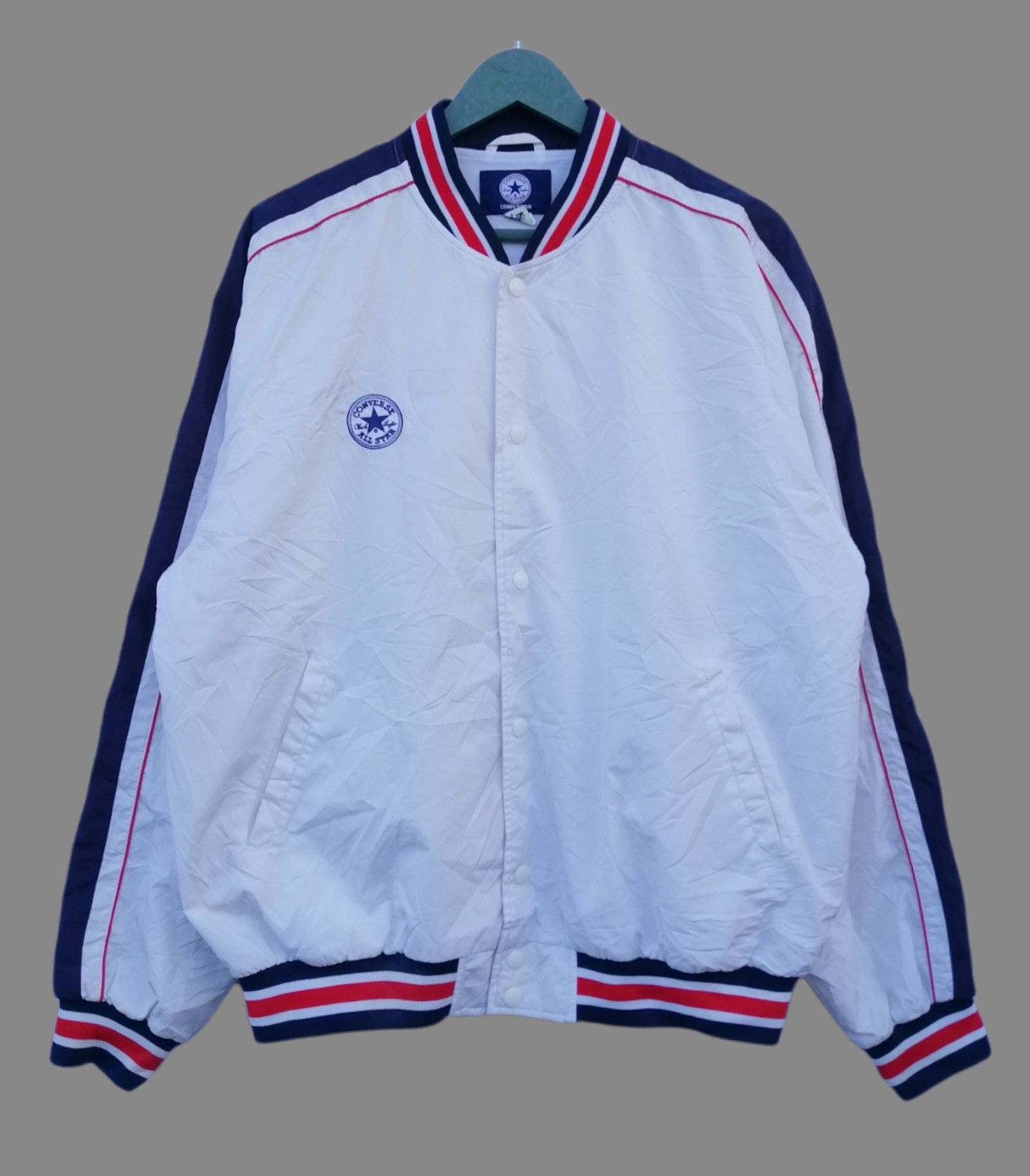 Converse Vintage CONVERSE ALL STAR Varsity Jacket Size US M / EU 48-50 / 2 - 1 Thumbnail
