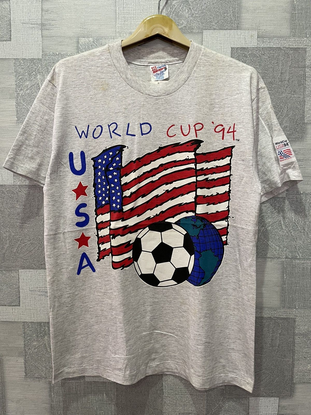 Vintage Vintage FIFA WORLD CUP 94 USA DeadStock Size US M / EU 48-50 / 2 - 2 Thumbnail