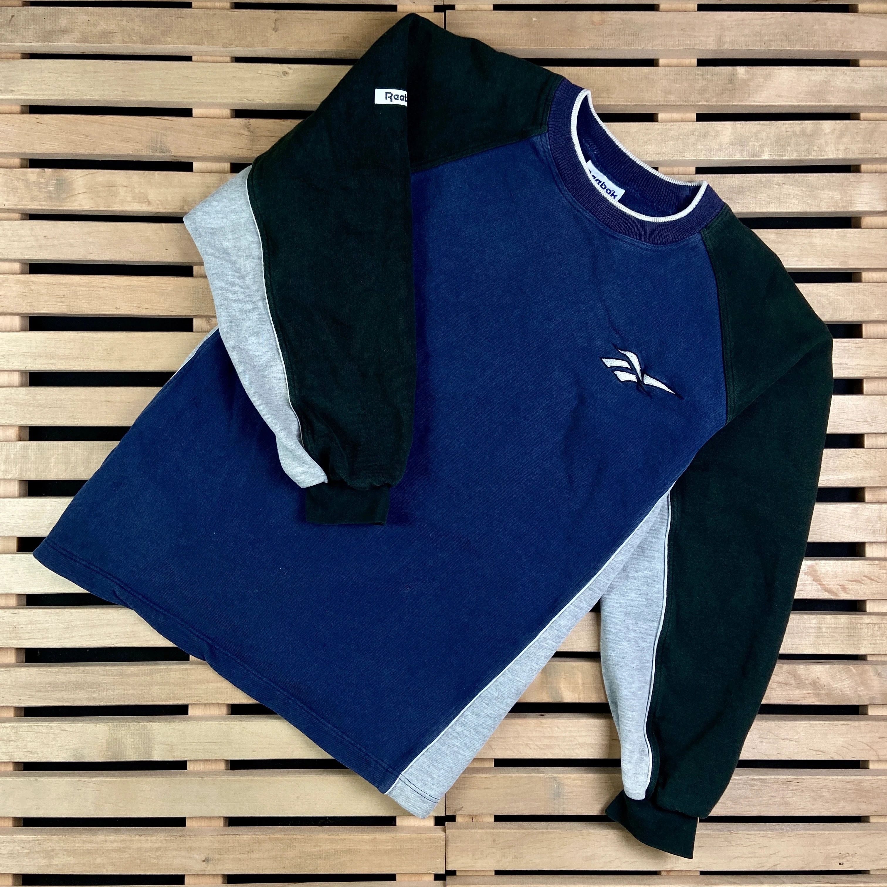 Reebok × Vintage Mens Sweatshirt Reebok Vintage Size XL Size US L / EU 52-54 / 3 - 1 Thumbnail