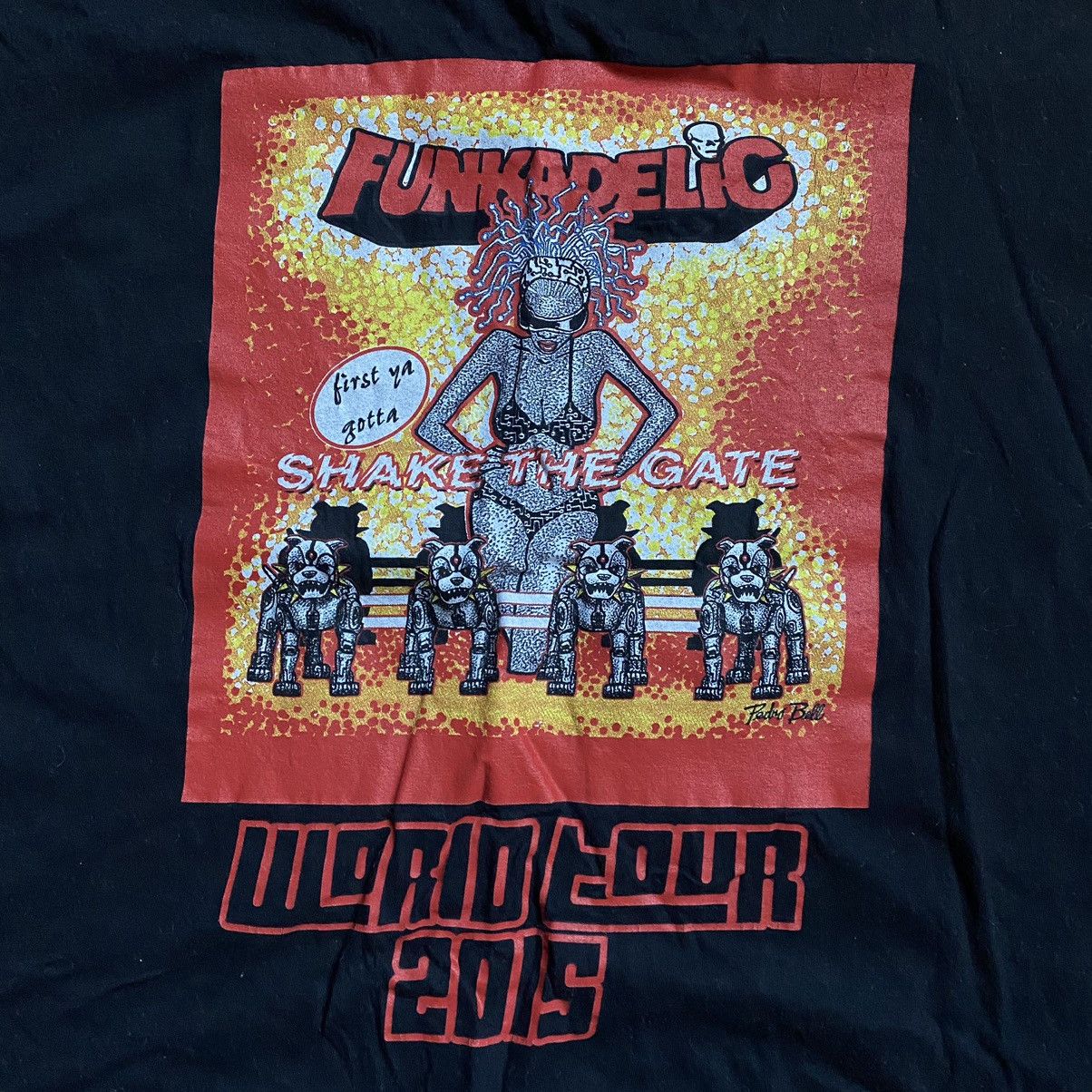 Band Tees FUNKADELIC DOGS OF THE WORLD UNITE TOUR T SHIRT Size US L / EU 52-54 / 3 - 3 Thumbnail
