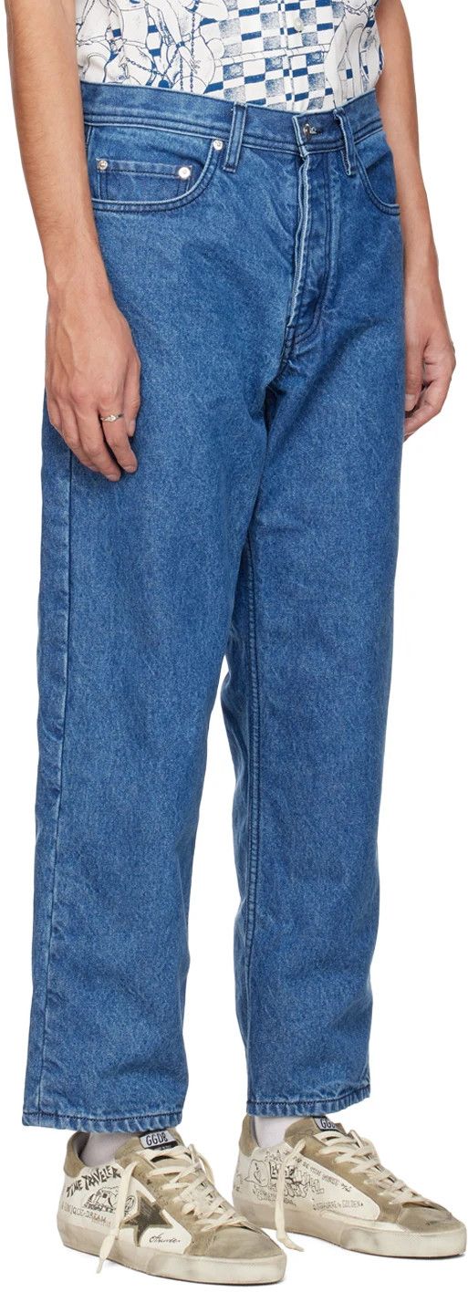 Enfants Riches Deprimes Enfant Riches Deprimes Blue Flannel Lined Jeans Size US 34 / EU 50 - 4 Thumbnail