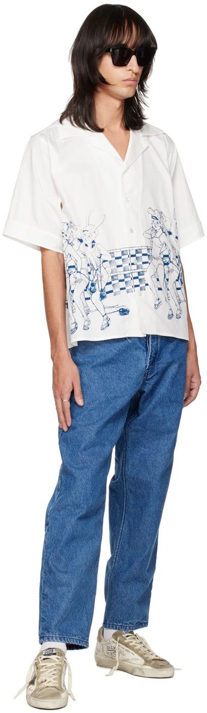 Enfants Riches Deprimes Enfant Riches Deprimes Blue Flannel Lined Jeans Size US 34 / EU 50 - 2 Thumbnail