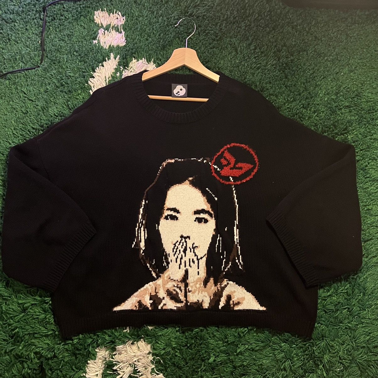 Custom × Japanese Brand × Russia Gleb Kostin Björk “debut” knit in XL ...