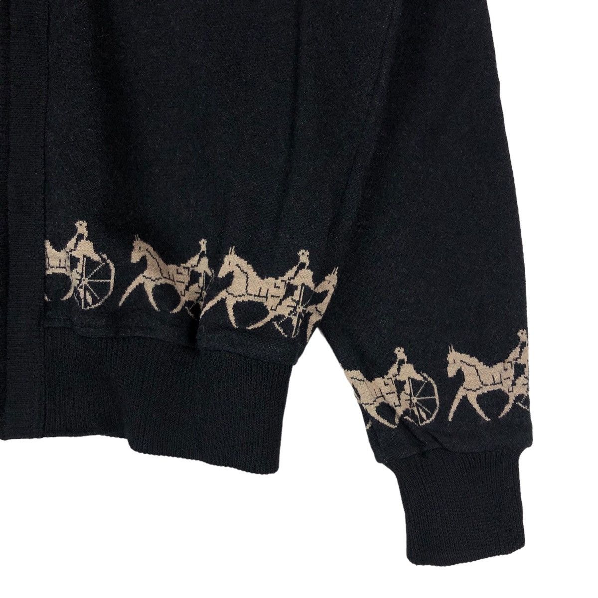 Japanese Brand Men’s Knitwear Le Duc Attele Hermes Style Sweater/Jumper Size US M / EU 48-50 / 2 - 4 Thumbnail