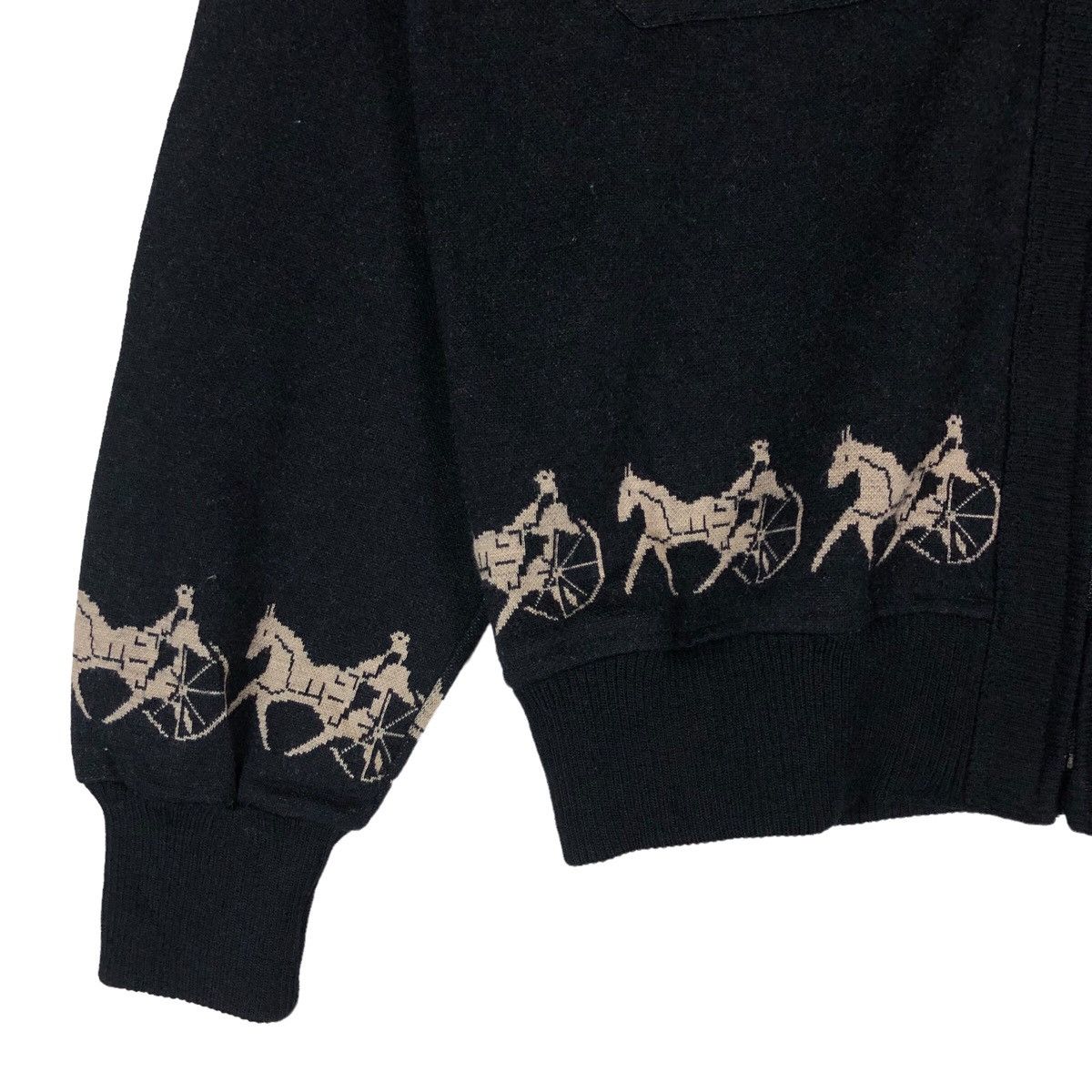 Japanese Brand Men’s Knitwear Le Duc Attele Hermes Style Sweater/Jumper Size US M / EU 48-50 / 2 - 3 Thumbnail
